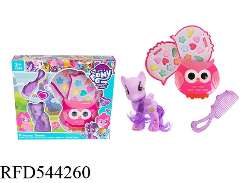 MAKEUP 3 LAYERS OWL + PONY