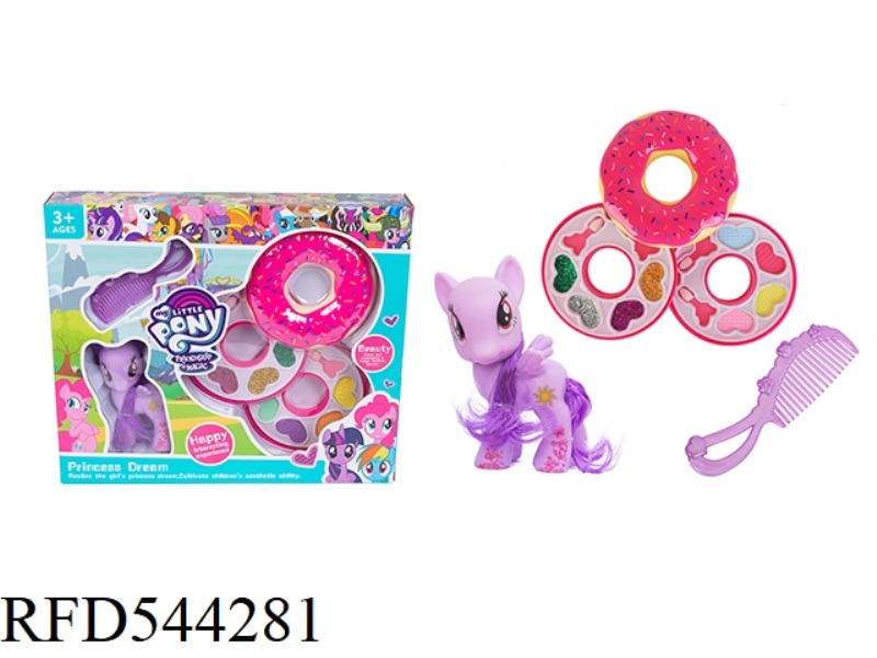 MAKEUP 3 LAYER DONUT + PONY