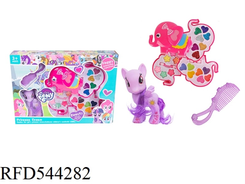MAKEUP 4 LAYERS ELEPHANT + PONY