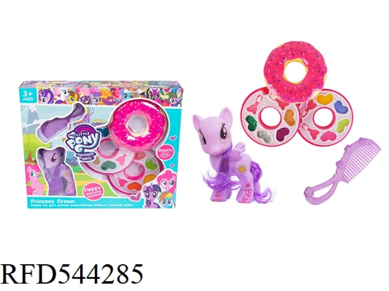 MAKEUP 3 LAYER DONUT + PONY