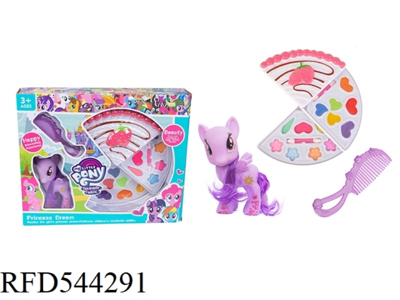 MAKEUP 3 LAYERS BUTTERFLY + PONY
