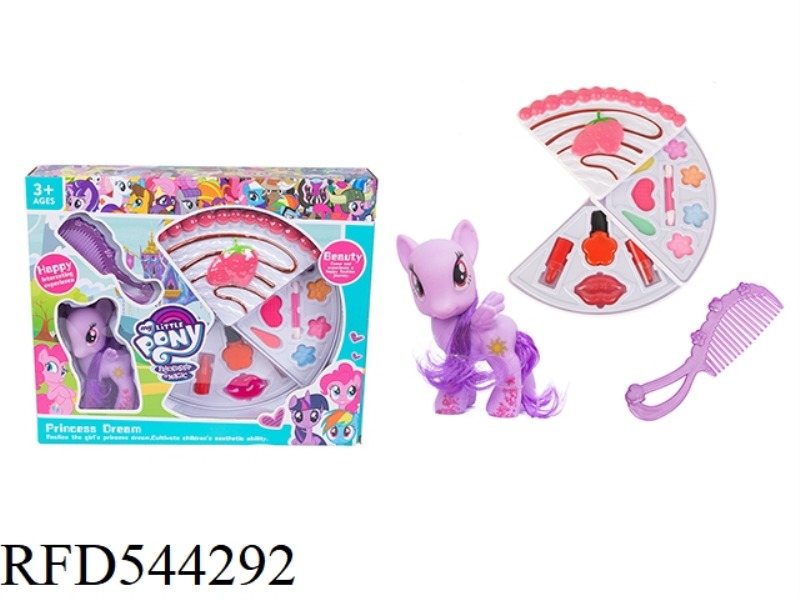 MAKEUP 3 LAYERS BUTTERFLY + PONY