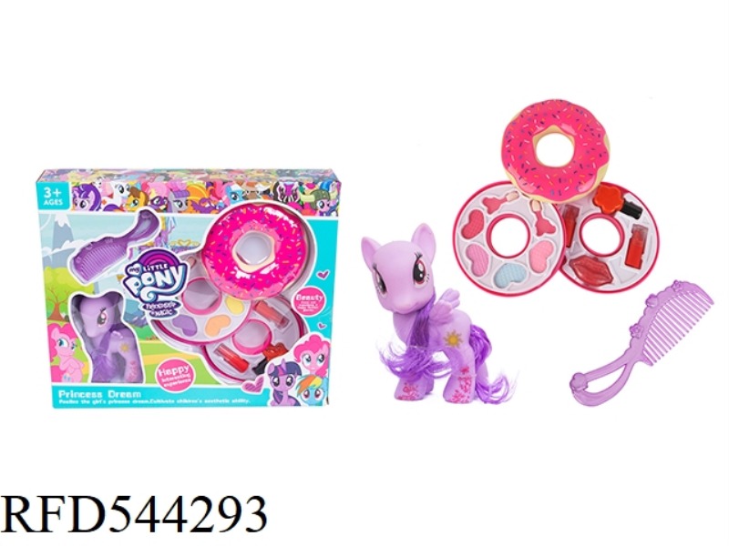MAKEUP 3 LAYER DONUT + PONY