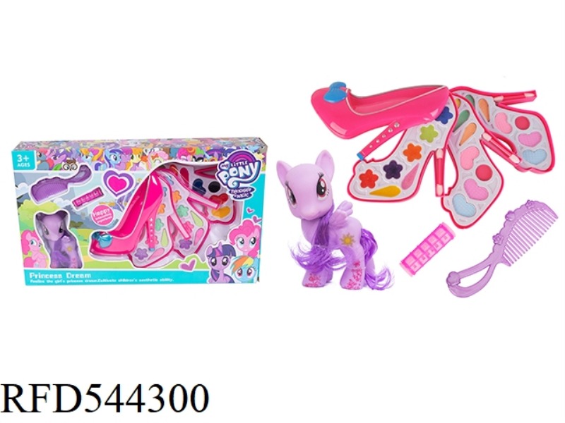 MAKEUP 3 LAYER HIGH HEELS + PONY