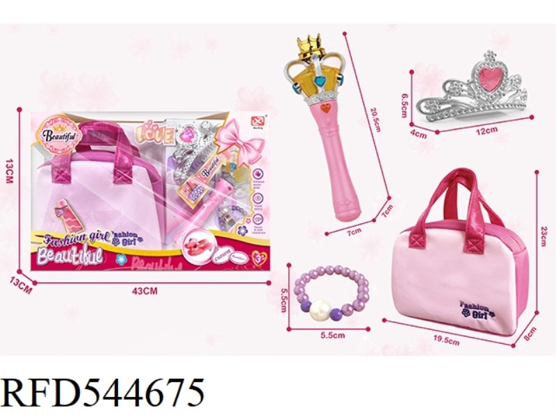 TOTE BAG + CROWN STICK + CROWN PIN + BRACELET