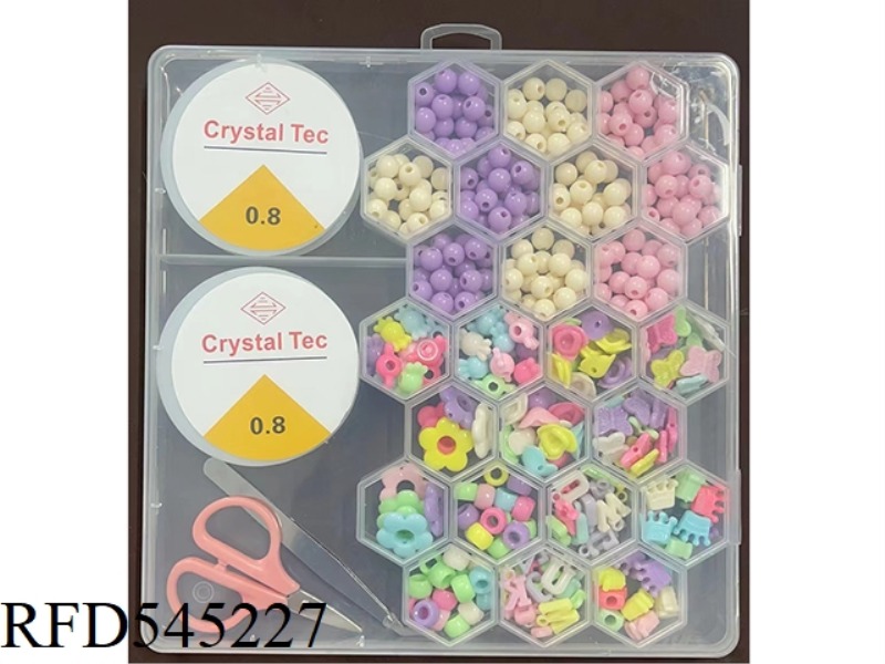 24 CELL BEEHIVE BEADED BOX