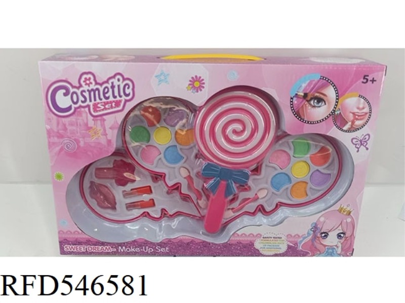 THREE LAYERS OF LOLLIPOP MAKEUP