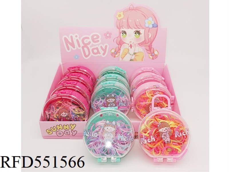 GIRLS' ACCESSORIES: 12PCS RUBBER BAND