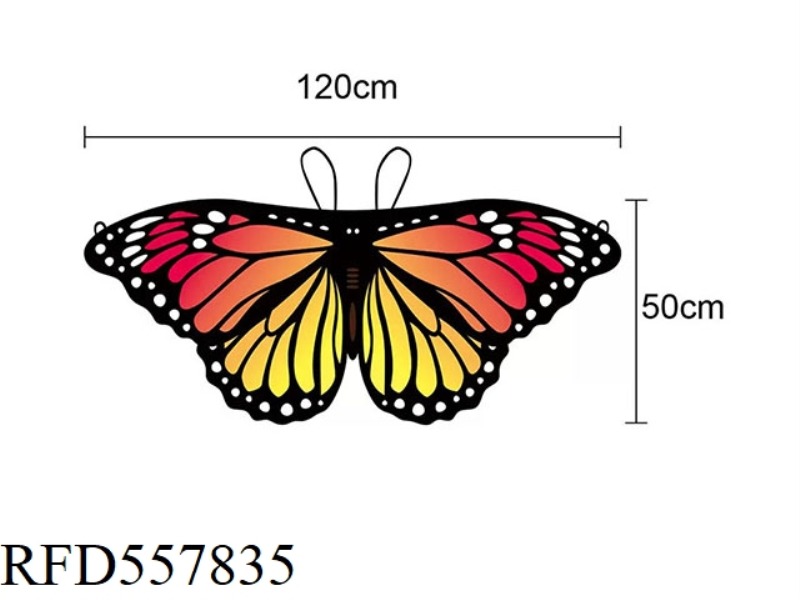 BUTTERFLY CAPE FOR CHILDREN