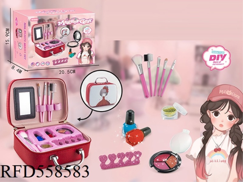 MAKEUP CASE HANDBAG MAKEUP SET