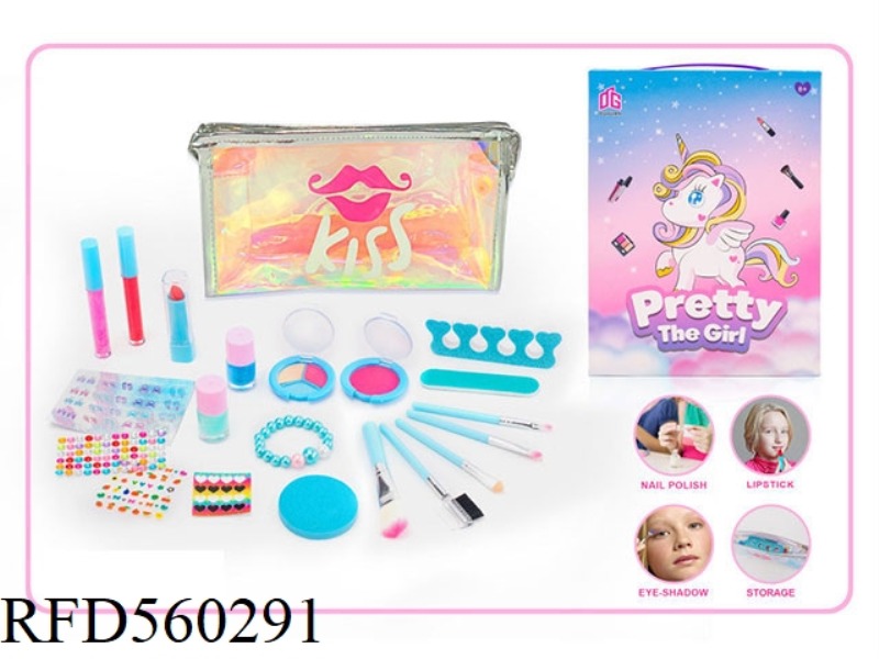 CROSS-BORDER CHILDREN'S MAKEUP COSMETICS ACCESSORIES NAIL GROOMING GIRLS TOYS PLAY HOME NAIL NEW DIY
