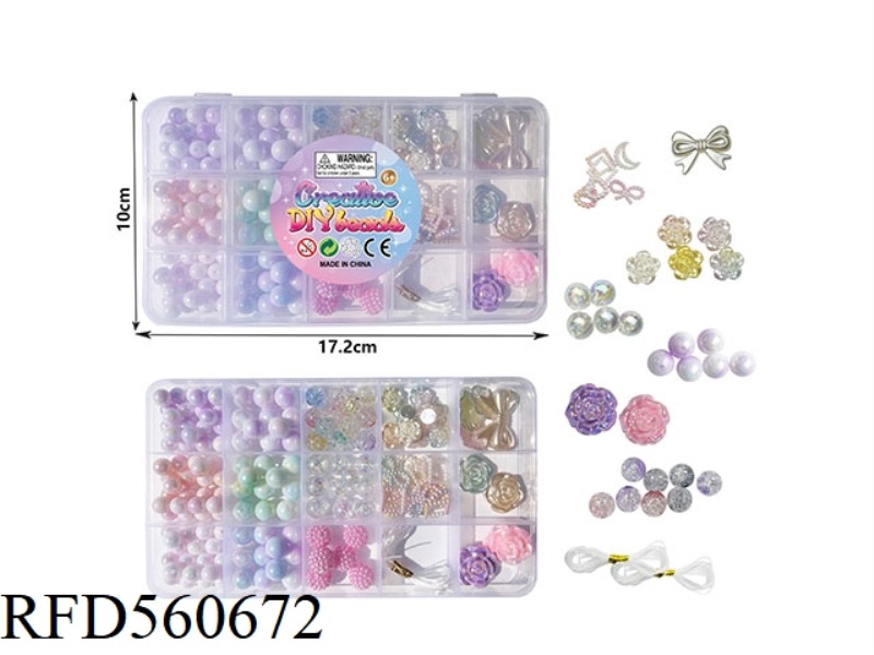15 GRID DIY BEAD BOX (TWO-COLOR GRADIENT BEAD)