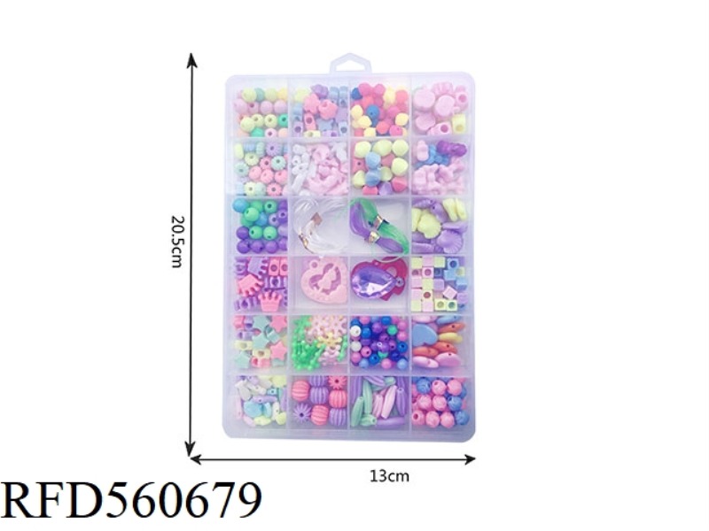 24 GRID DIY BEADED BOX