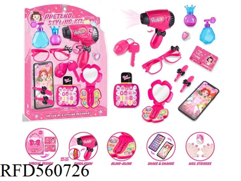 SALON BEAUTY DECORATION 12PCS