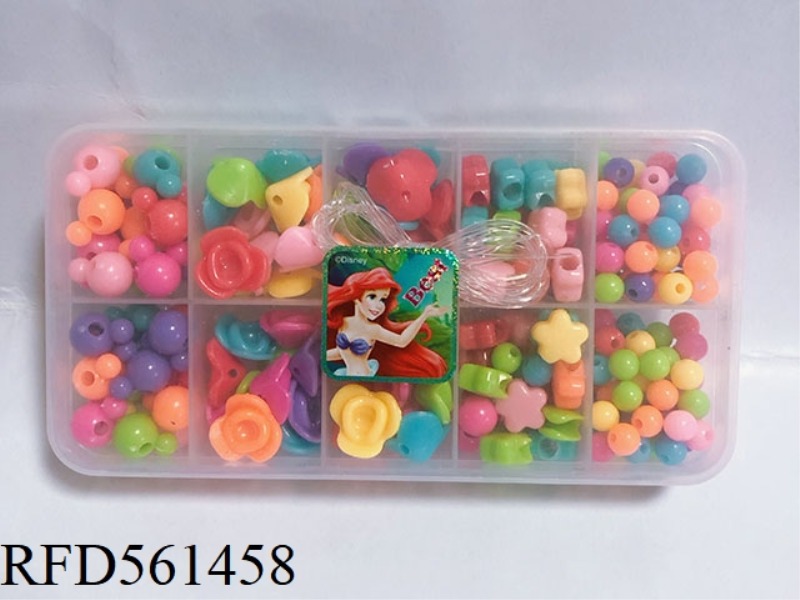 DISNEY PRINCESS 10 GRID BEADED STICKER PATTERN RANDOM