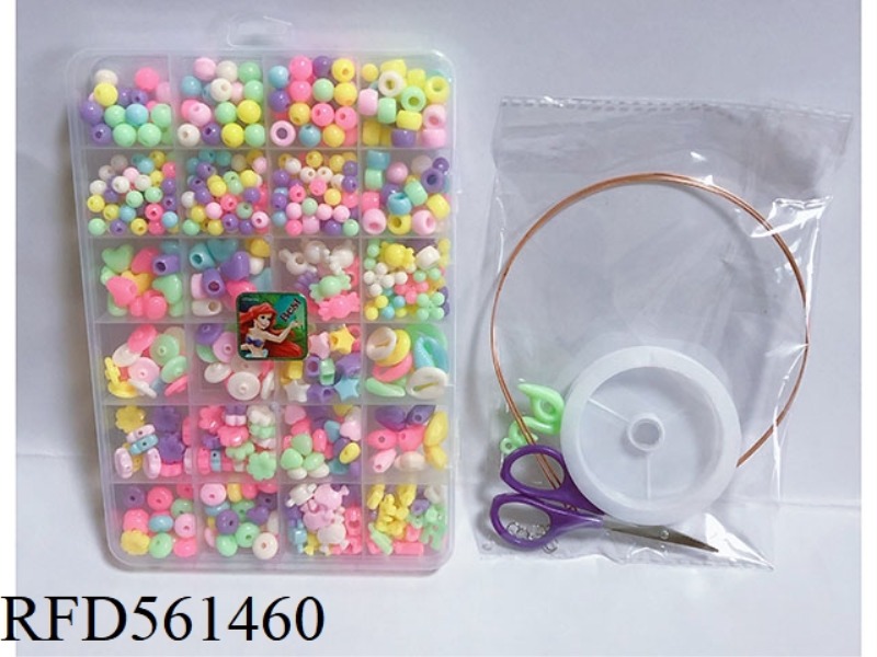 DISNEY PRINCESS 24 GRID BEADED STICKER PATTERN RANDOM