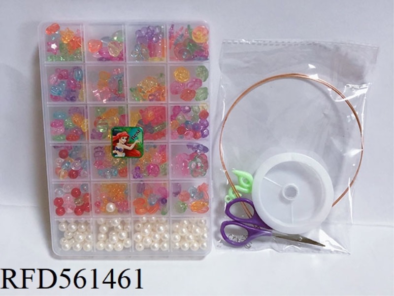 DISNEY PRINCESS 24 GRID BEADED STICKER PATTERN RANDOM