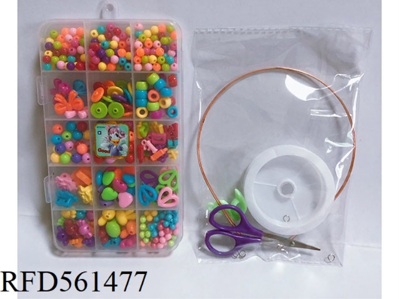 MICKEY MOUSE AND DONALD DUCK 15 GRID BEADED STICKER PATTERN RANDOM