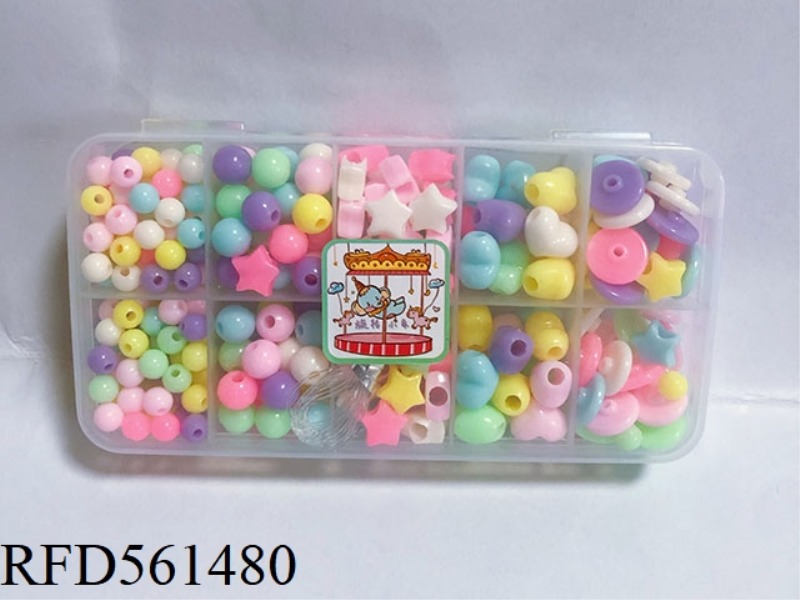 CARTOON 10 GRID BEADED STICKER PATTERN RANDOM