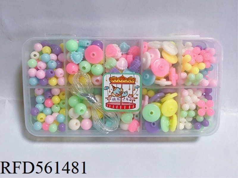 CARTOON 10 GRID BEADED STICKER PATTERN RANDOM