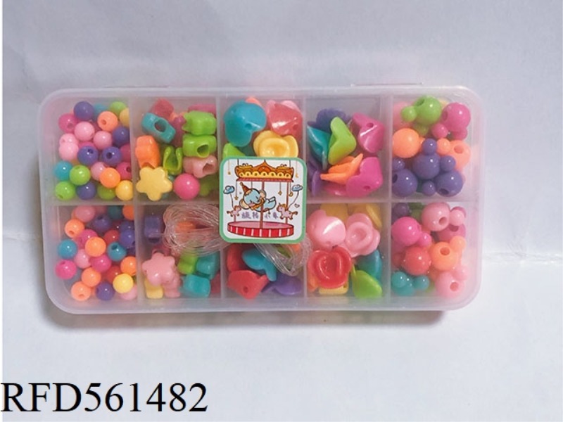 CARTOON 10 GRID BEADED STICKER PATTERN RANDOM