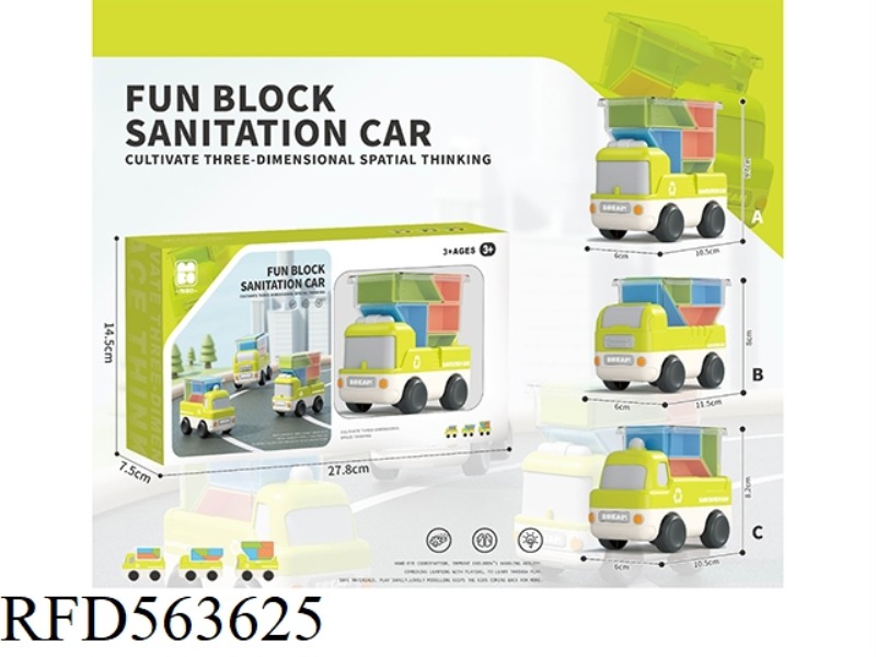 BUILDING BLOCKS WITH SANITATION THEME