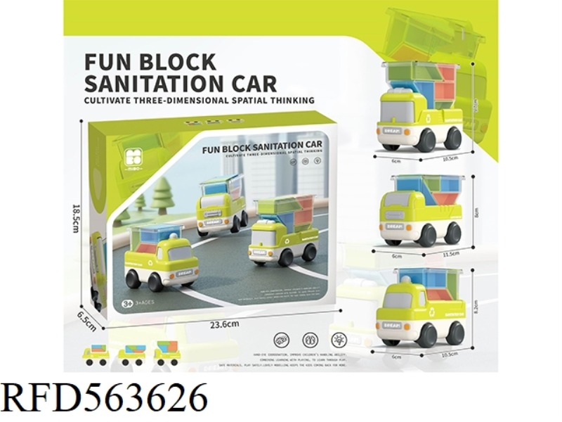 BUILDING BLOCKS WITH SANITATION THEME