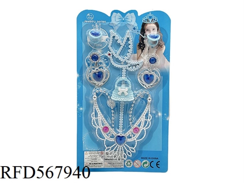 CUCKOO STICK + EARRINGS + THREE DIAMOND CHEST HANGING + ACCESSORIES