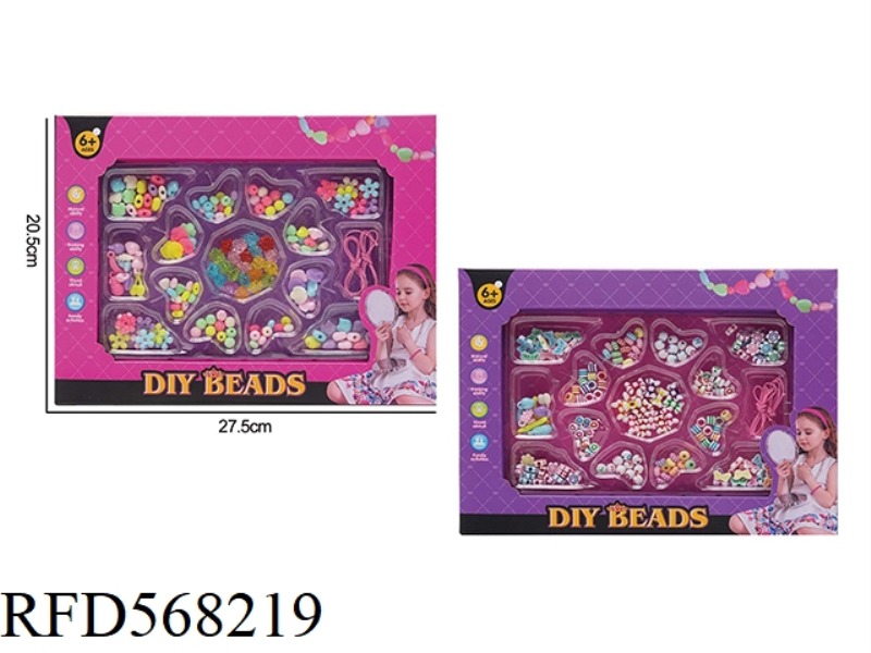 DIY FLOWER BEADING (TWO MIXED)