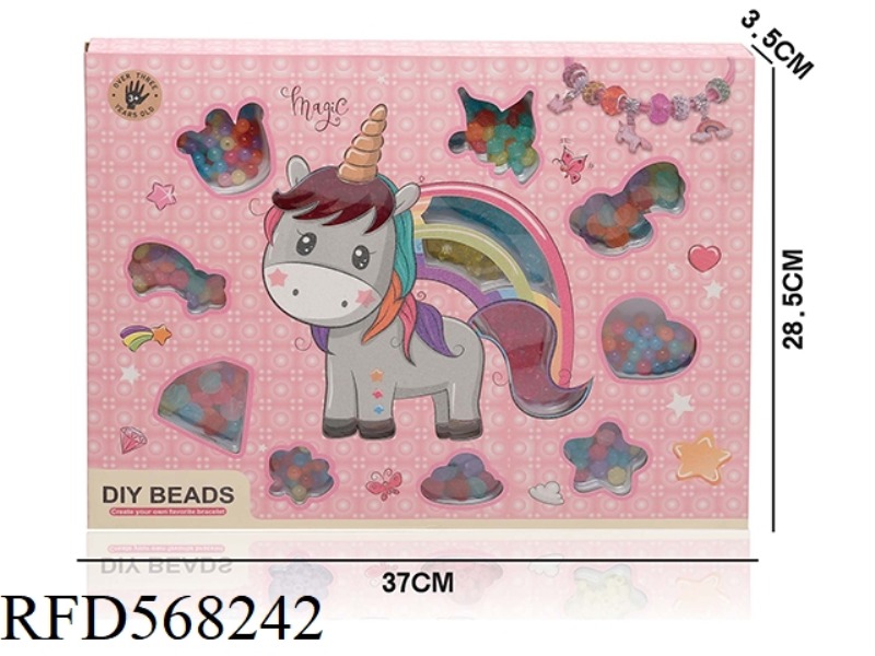 UNICORN JELLY BEADS