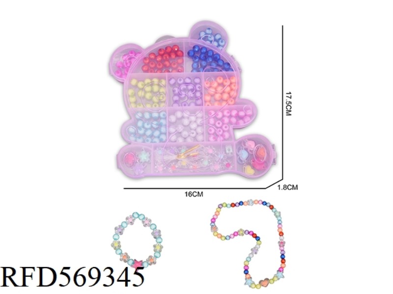 DIY PUZZLE BEADS (BEAR HUG)