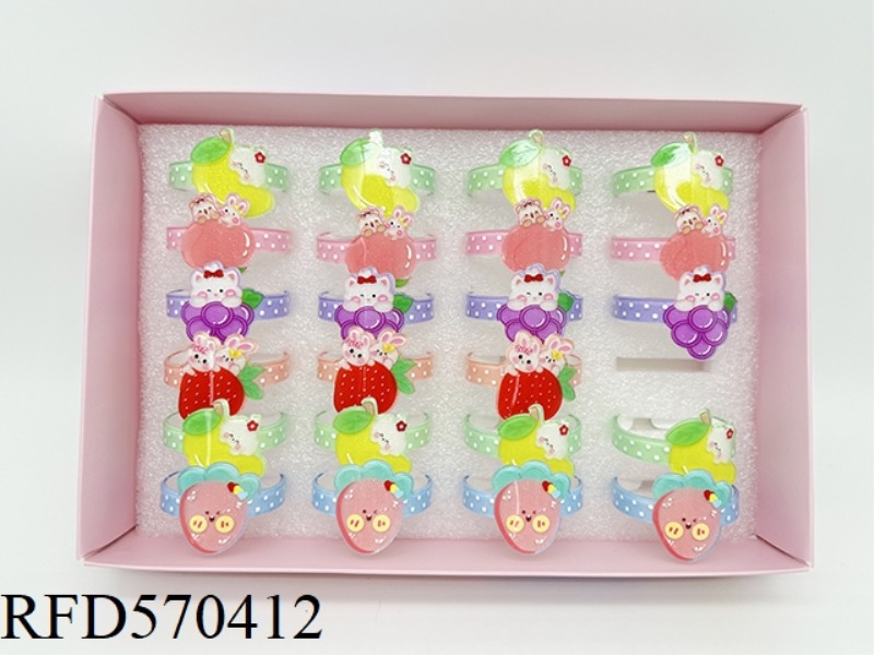 GIRLS JEWELRY BRACELET 24PCS