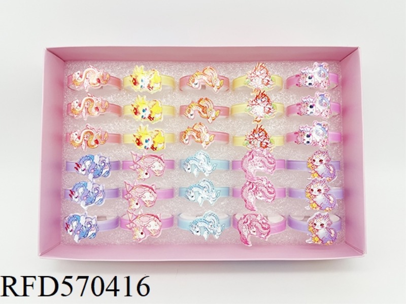 GIRLS JEWELRY BRACELET DRAGON 24PCS