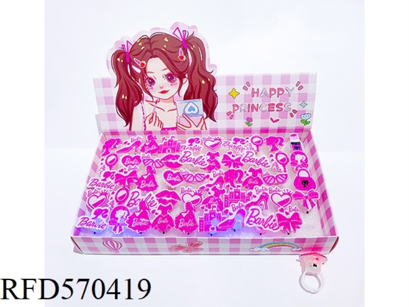 FLASH RING BARBIE 50PCS