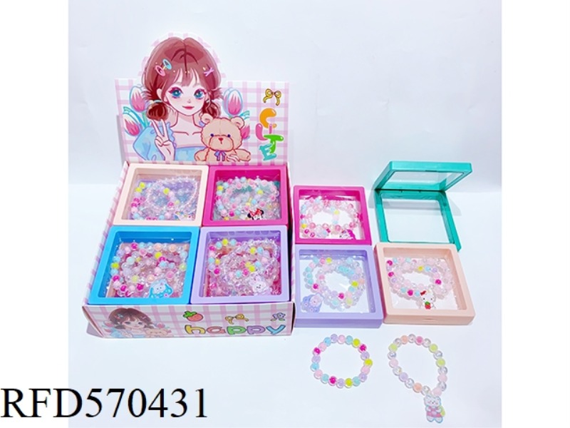 SQUARE JEWELRY (2 BRACELETS) 12PCS