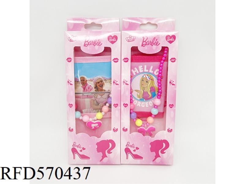 ACCESSORIES SET (NECKLACE + PURSE) BARBIE