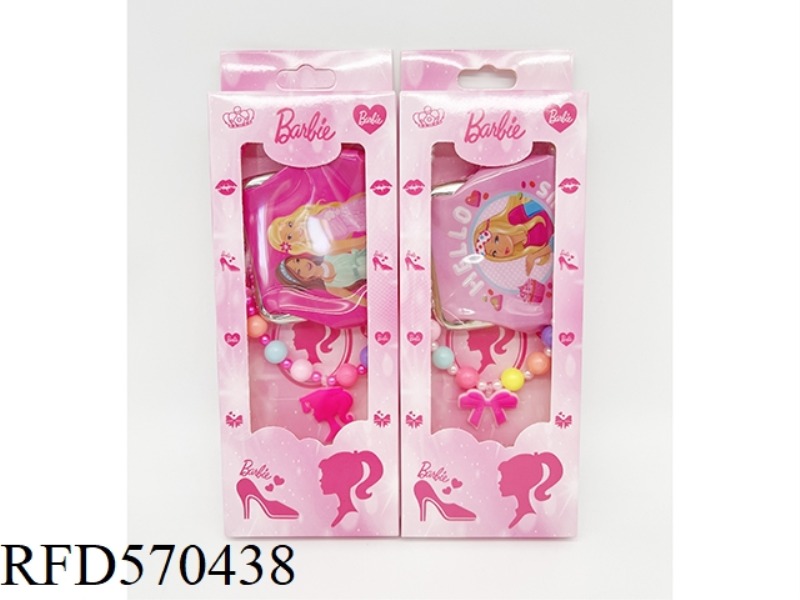 ACCESSORIES SET (NECKLACE + PURSE) BARBIE