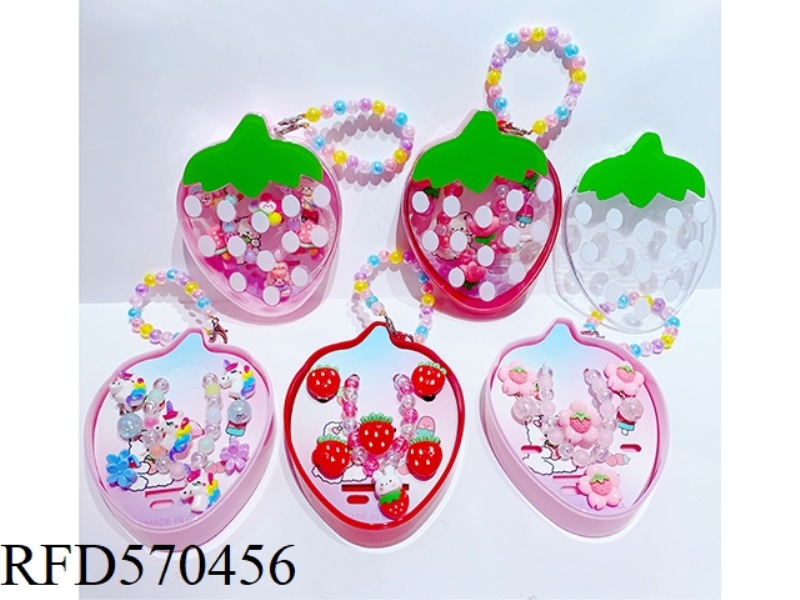 STRAWBERRY BOX JEWELRY SET