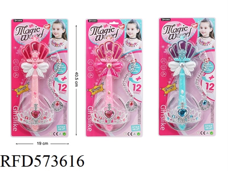 CROWN MAGIC WAND + CROWN NECKLACE