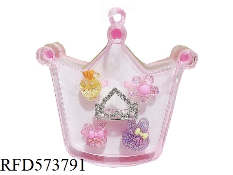 CROWN RING SET