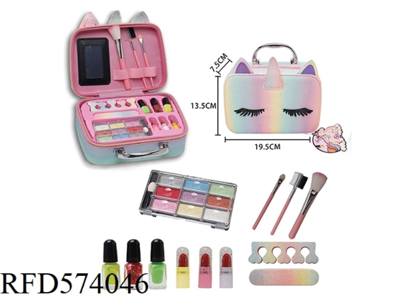 GIRLS ACCESSORIES UNICORN HAND MAKEUP BAG