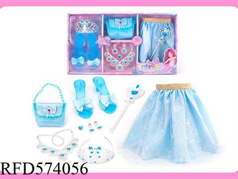FAIRY WAND MAGIC WAND ELECTROPLATED CROWN JEWEL CRYSTAL DRESS UP EVERY NEW DIY SET