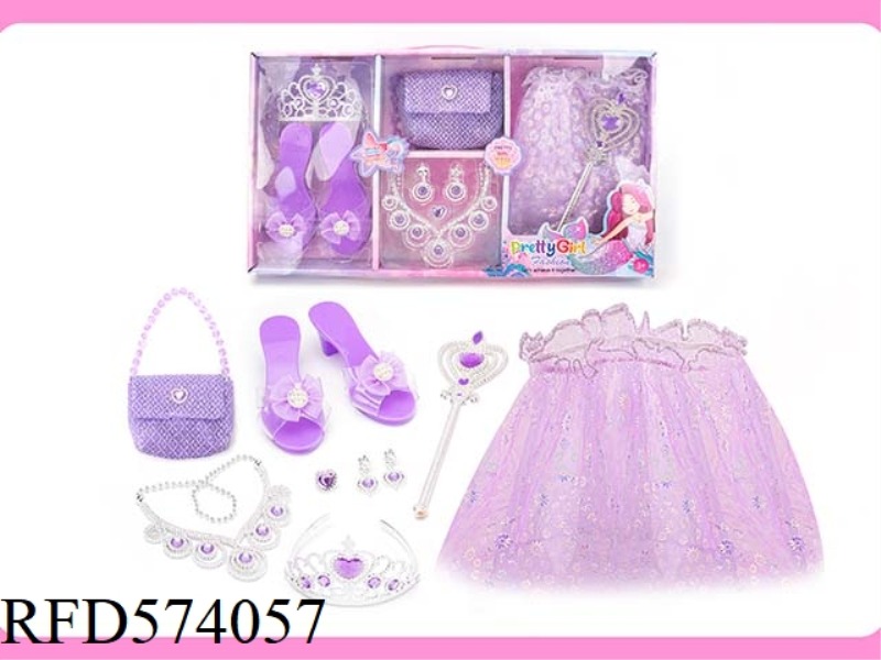 FAIRY WAND MAGIC WAND ELECTROPLATED CROWN JEWEL CRYSTAL DRESS UP EVERY NEW DIY SET
