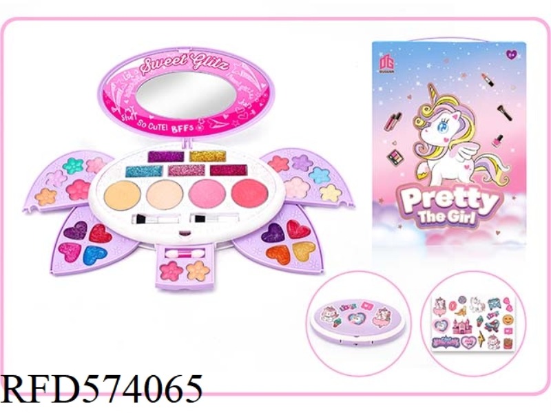 MAKEUP CHILDREN'S COSMETICS ACCESSORIES NAIL ART GROOMING GIRLS TOYS PLAY HOME NEW DIY MAKEUP BOX SE