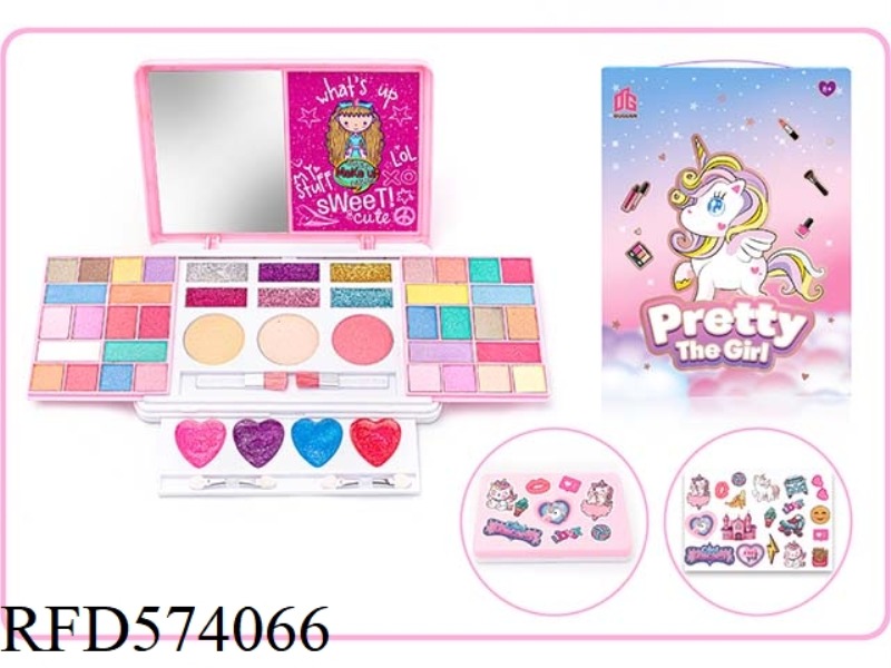MAKEUP CHILDREN'S COSMETICS ACCESSORIES NAIL ART GROOMING GIRLS TOYS PLAY HOME NEW DIY MAKEUP BOX SE
