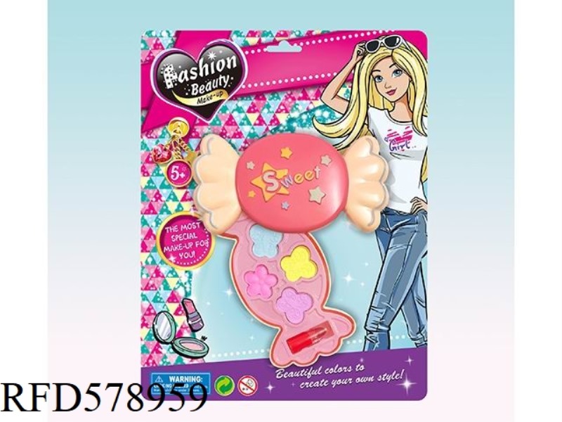 A NEW CANDY AND MAKEUP SET
