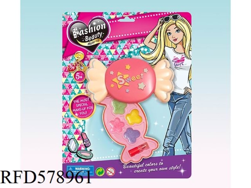 A NEW CANDY AND MAKEUP SET
