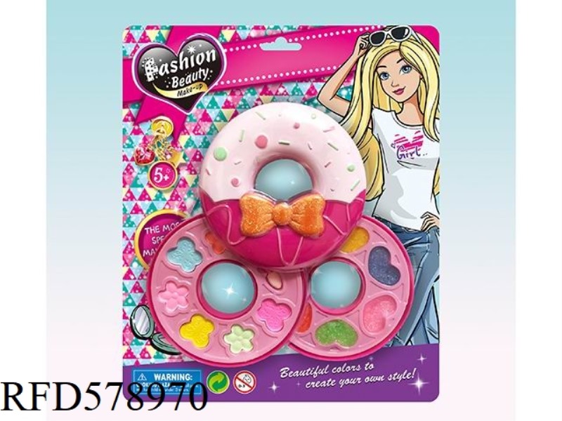 TWO-TIER DONUT MAKEUP SET