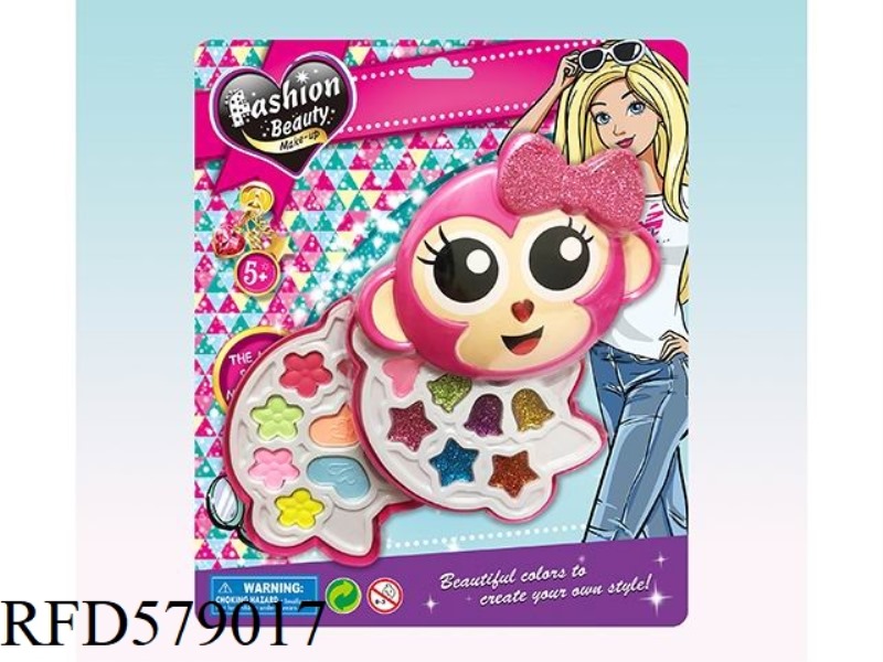 SECOND FLOOR FEMALE MONKEY HEAD MAKEUP SET