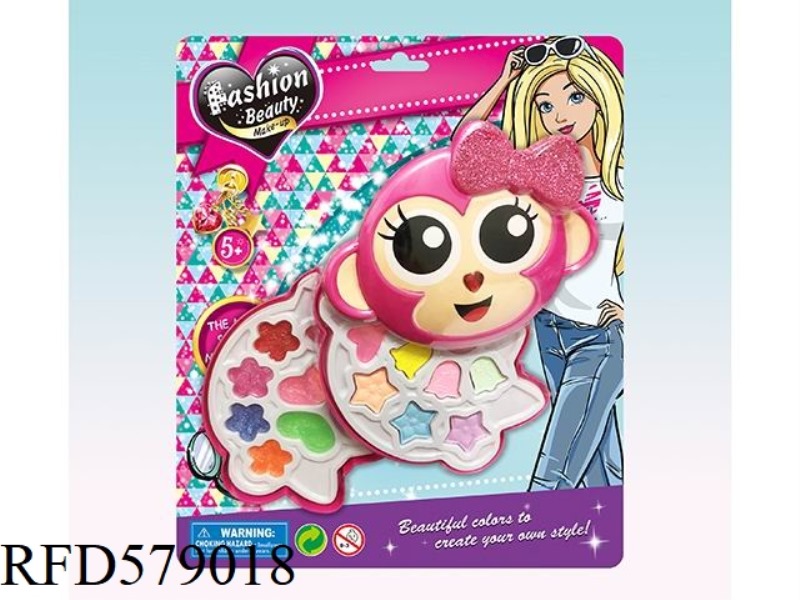 SECOND FLOOR FEMALE MONKEY HEAD MAKEUP SET